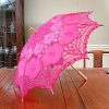 fuchsia rose battenburg parasols
